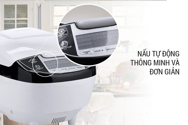máy làm tỏi đen perfect PF MC 108 có đến 22 chức ăn nấu ăn tự động