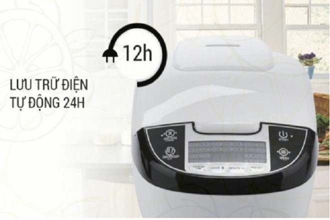 máy làm tỏi đen perfect có chế độ lưu trữ tự động khi cúp điện đột ngột