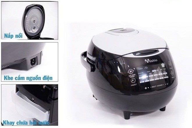 máy làm tỏi đen mishio MK03 được thiết kế thông minh hiện đại thuận tiện cho người dùng