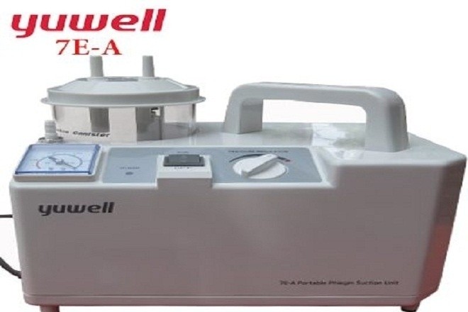 máy hút mũi yuwell 7E A được thiết kế nhỏ gọn