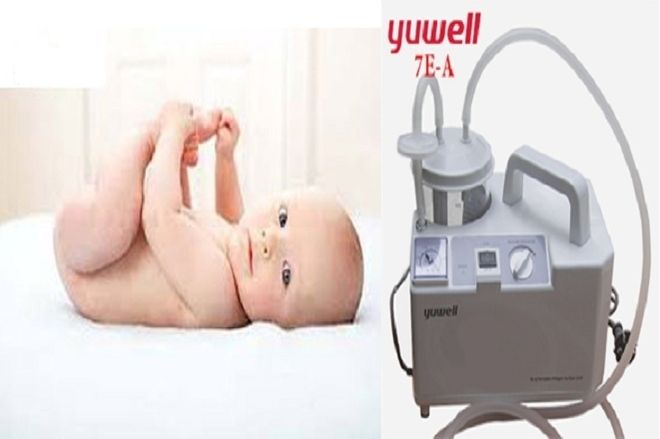 máy hút mũi yuwell an toàn đối với người lớn và trẻ nhỏ