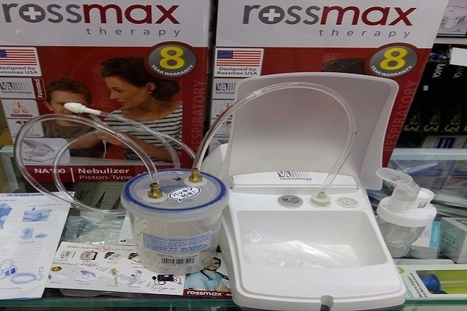 máy xông hút mũi 2 trong 1 Rossmax