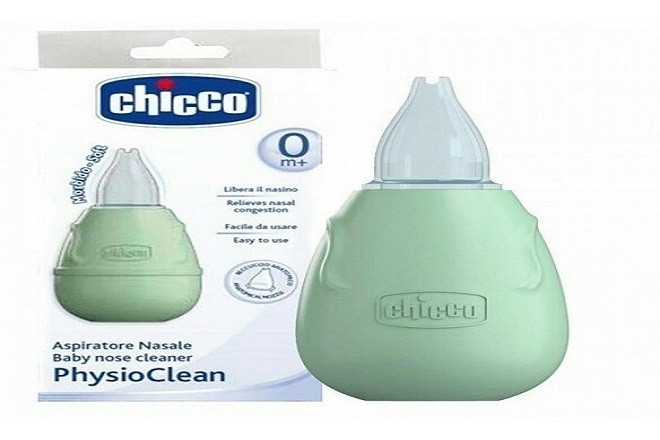 bơm hút mũi Chicco là dụng cụ hút mũi cho bé được các bà mẹ đặc biệt tin dùng