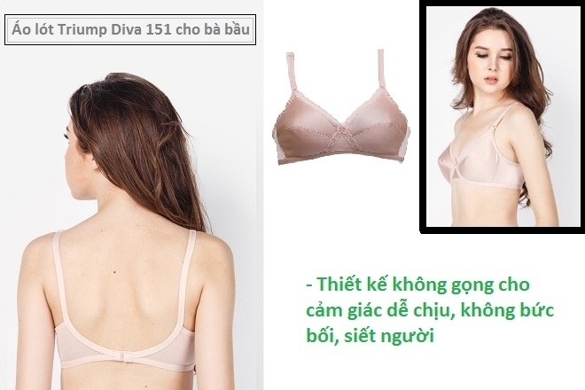 ưu điểm áo lót triumph cho bà bầu