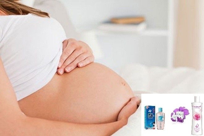dung dịch vệ sinh phụ nữ cho bà bầu