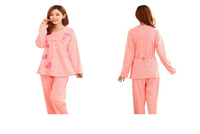 đồ bộ mặc nhà cho bà bầu