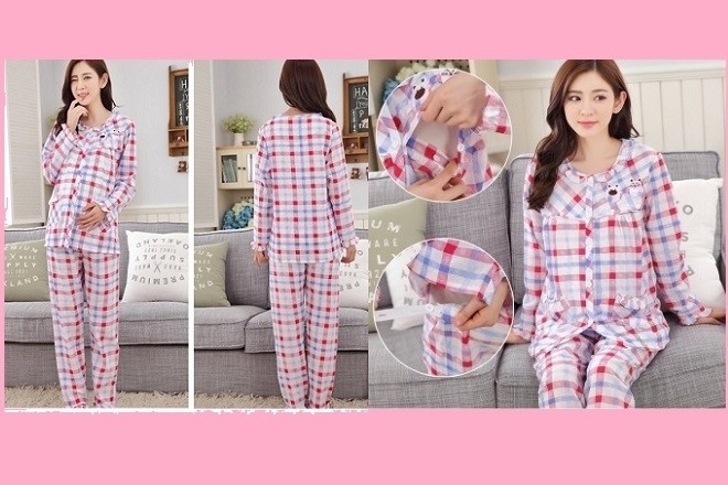 đồ bộ mặc nhà cho bà bầu