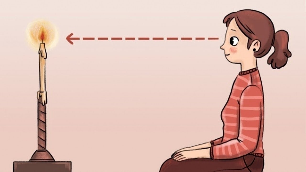bài tập trataka cho mắt