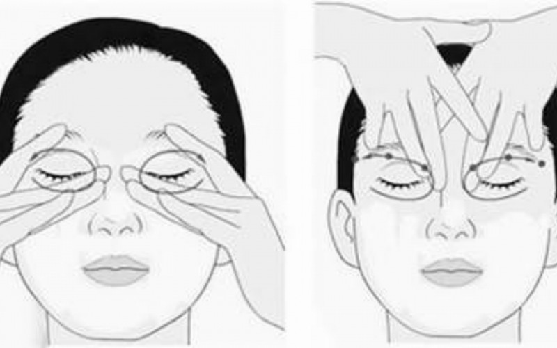 massage mắt