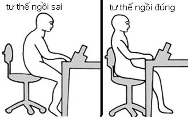 tư thế ngồi