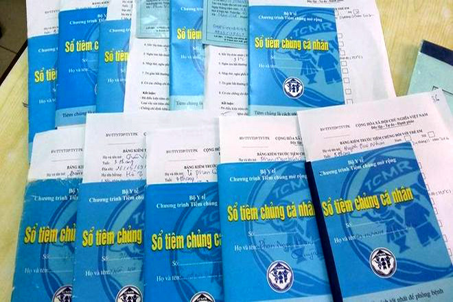 Mất sổ tiêm chủng của trẻ