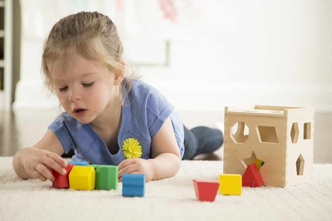 Đồ chơi bằng gỗ rất tốt cho sự phát triển tư duy ở trẻ