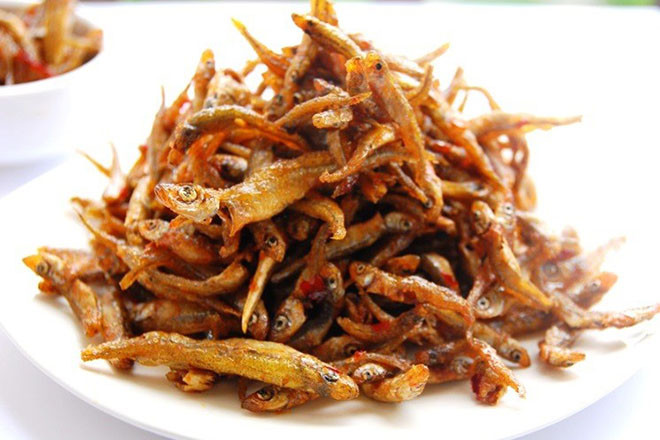 Cá cơm khô rang ngọt