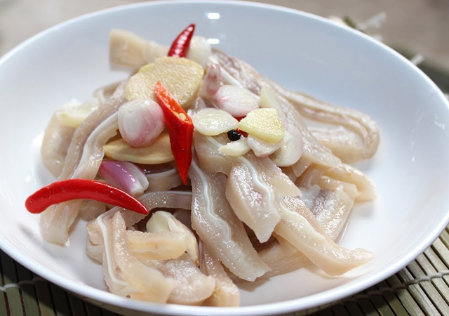thịt ngâm giấm