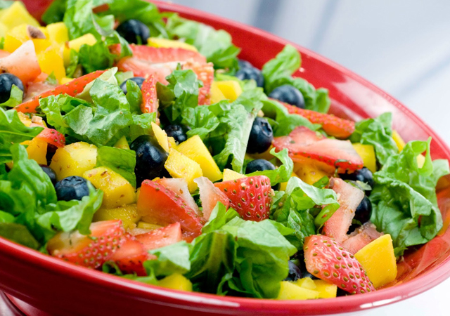 salad hoa quả