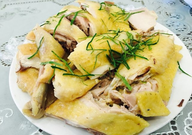 thịt gà luộc