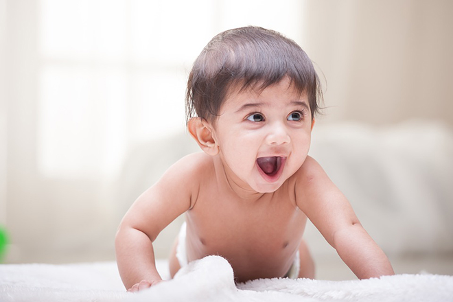 Bé 7 tháng có nhiều thay đổi bất ngờ