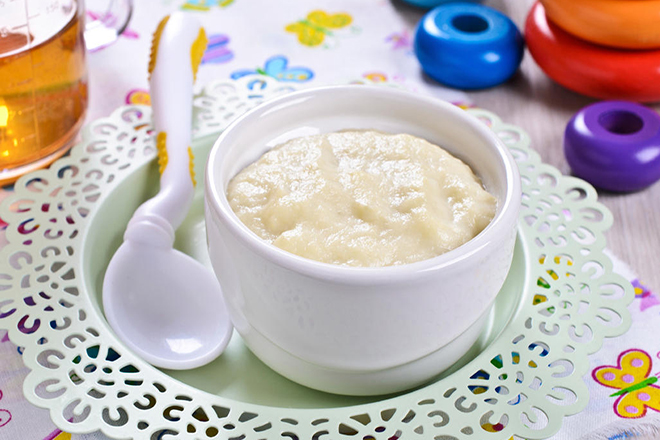 Cháo ngũ cốc cho bé 6 tháng ăn dặm