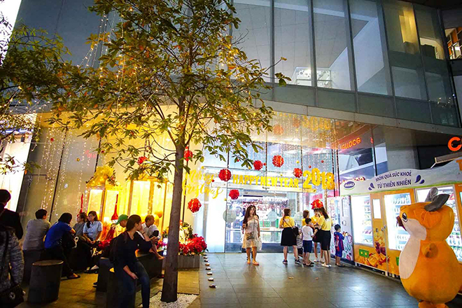 Tòa nhà Bitexco Tp. HCM lộng lẫy Noel 2018