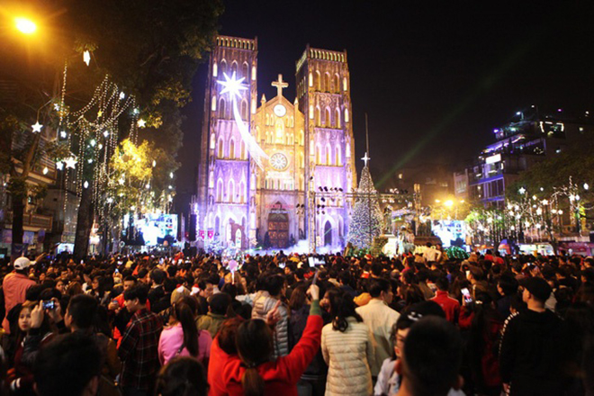 Nhà thờ Lớn Hà Nội Noel 2018