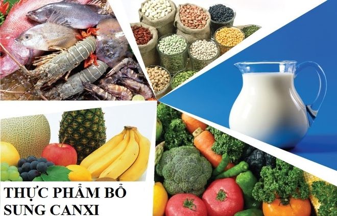Bổ sung canxi trong chế độ ăn uống để giảm tình trạng đau lưng