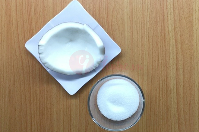 Nguyên liệu làm mứt dừa