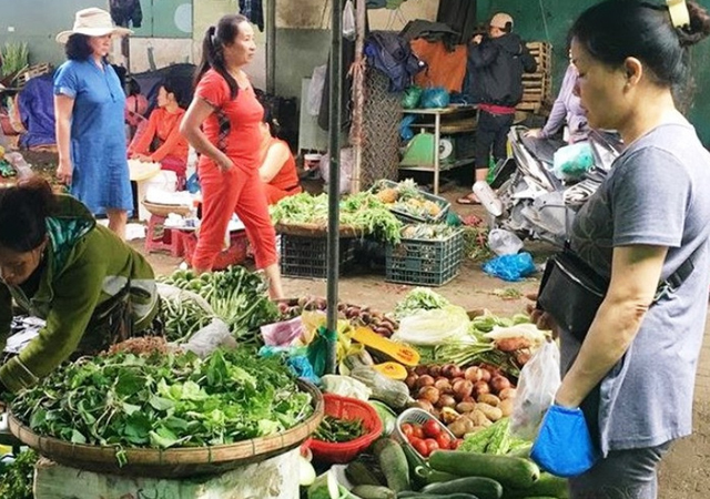 không mua các loại rau củ thái sẵn ở chợ