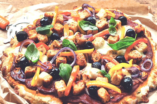 Lớp phủ bánh pizza đa dạng