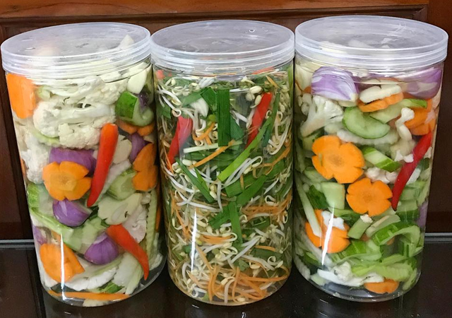 Các món dưa muối chua