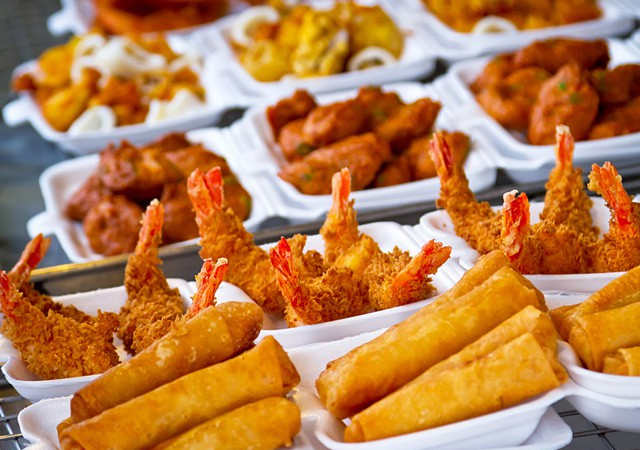 thức ăn nhiều dầu mỡ