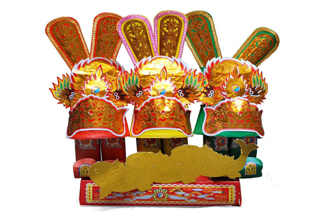 Bộ mũ ông Công ba cỗ