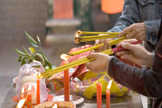Không sử dụng nhiều vàng mã nhang đèn