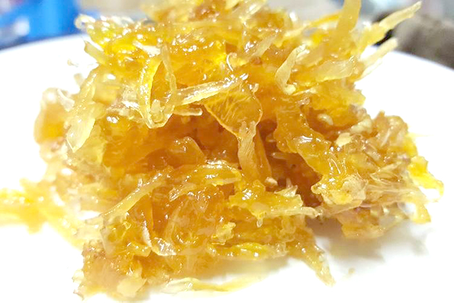 Mứt gừng dẻo