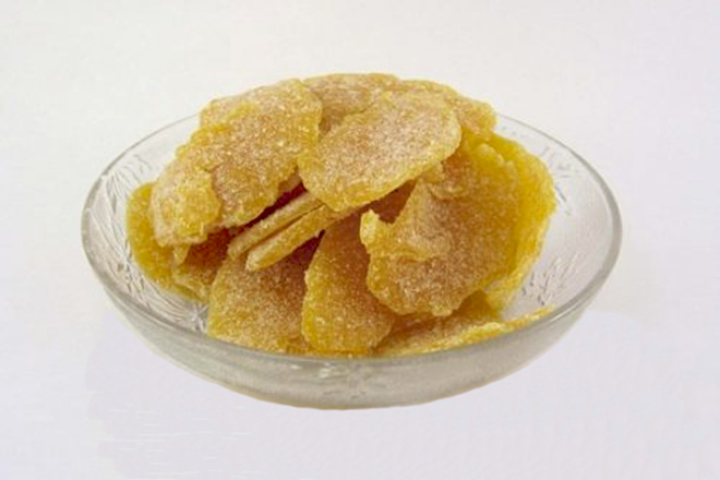 Mứt gừng mật ong dẻo