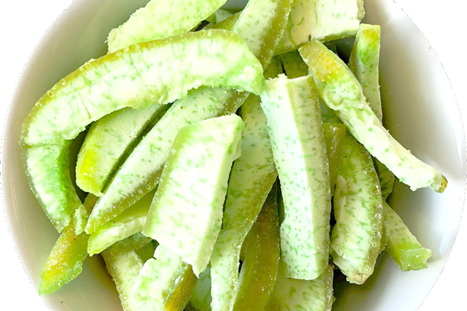 Mứt vỏ bưởi khô