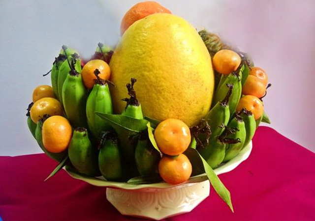 mâm ngũ quả miền bắc