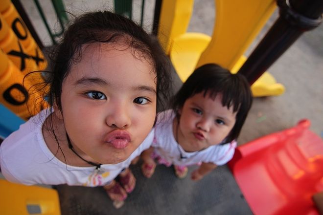 Góc chụp mới lạ từ trên xuống