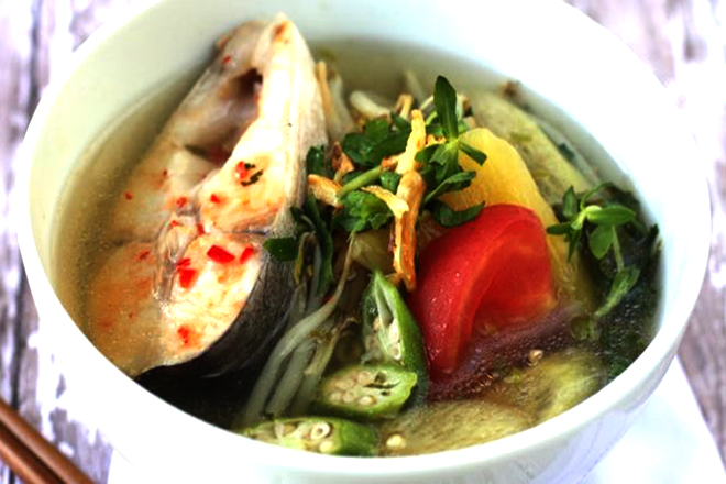 Canh chua cá lóc