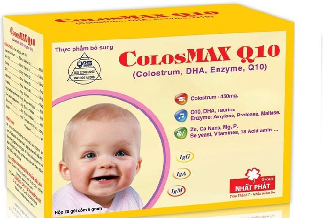 Colosmax cung cấp nhiều vi chất