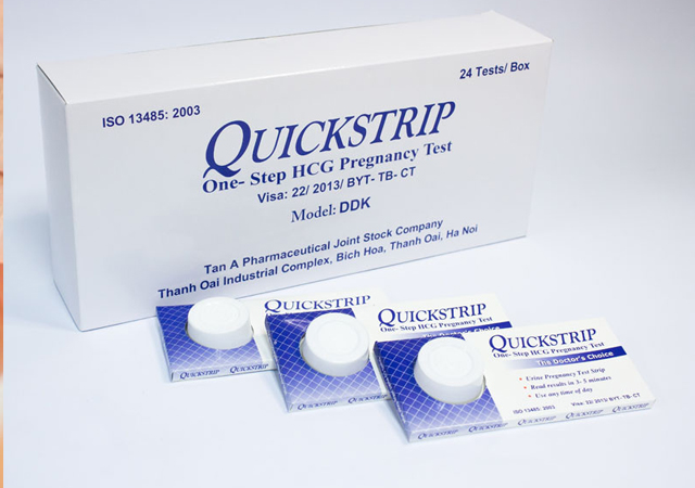 que thử thai quickstrip