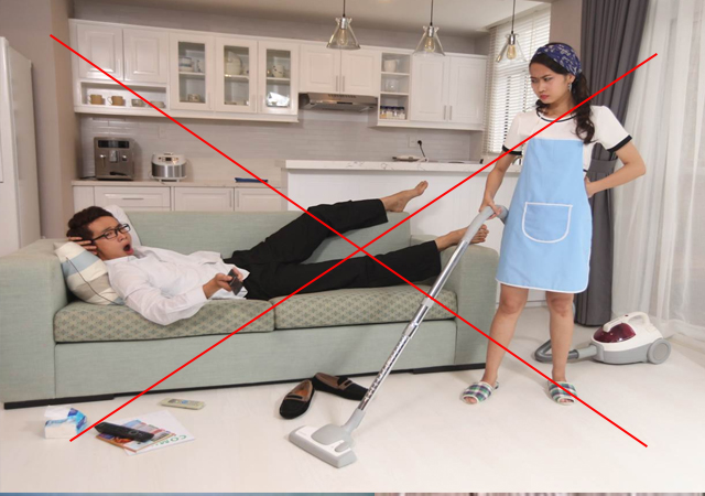 không làm việc nặng
