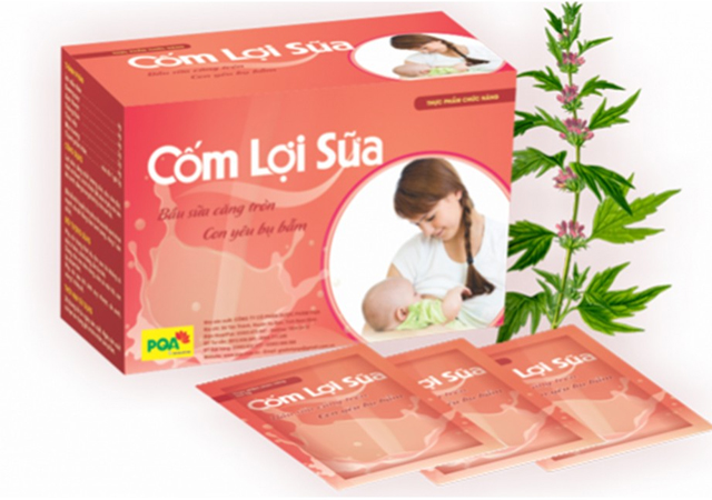 cốm lợi sữa