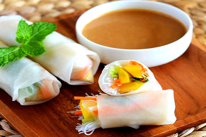 Bún cuốn ngon