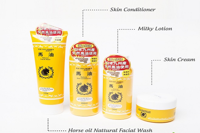 horse oil natural skin cream cham soc da