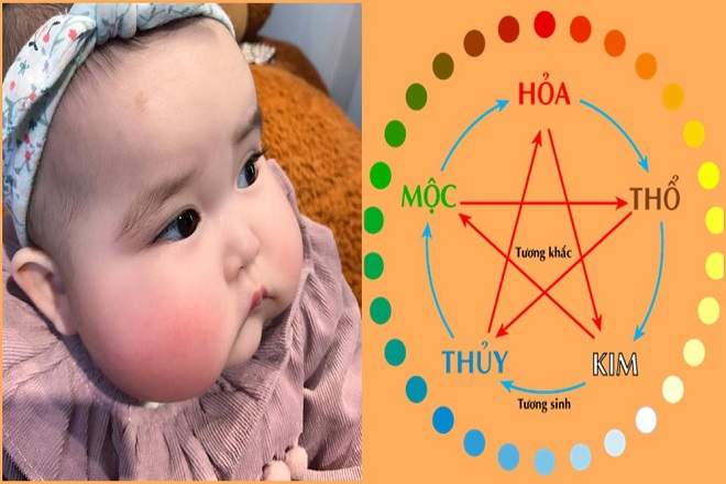 ngũ hành và em bé