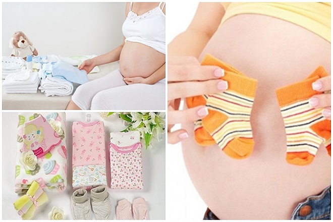 chuẩn bị đồ cho bé