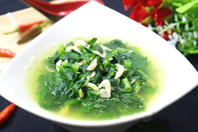 Canh mồng tơi