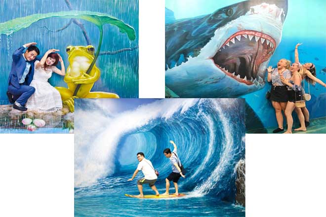 bảo tàng tranh 3d