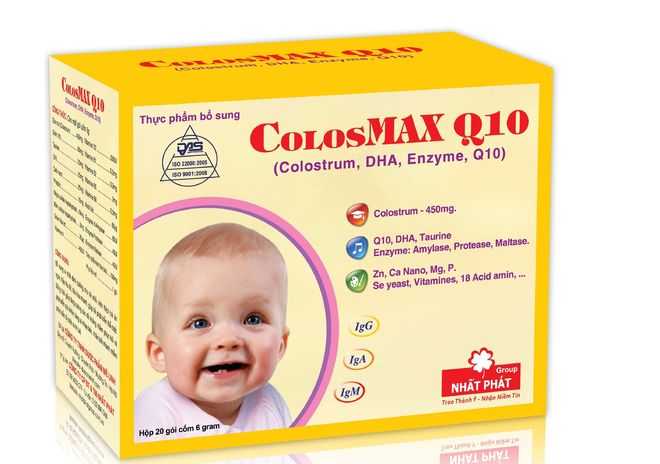 Thuốc bổ cho trẻ em Colosmax Q10
