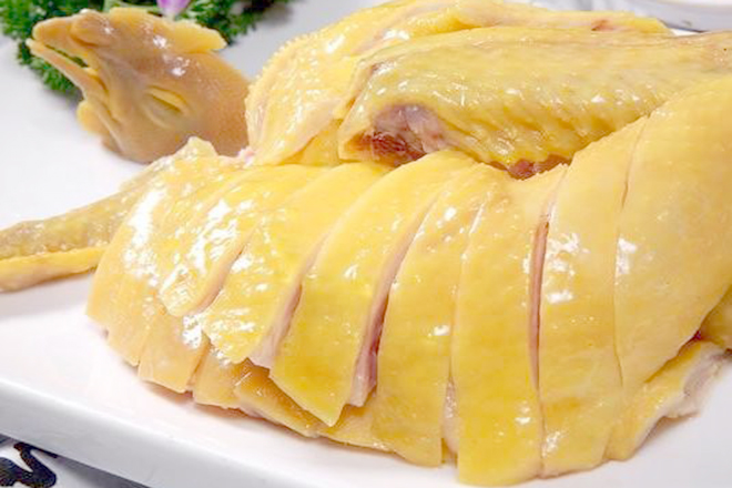 Gà hấp nồi áp suất